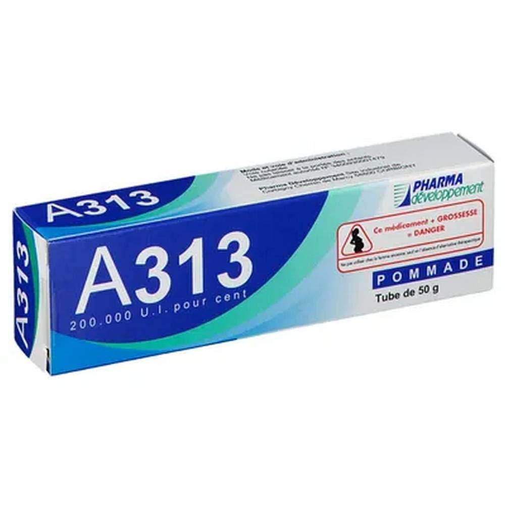 A313 Vitamin A Pommade. French pharmaceutical