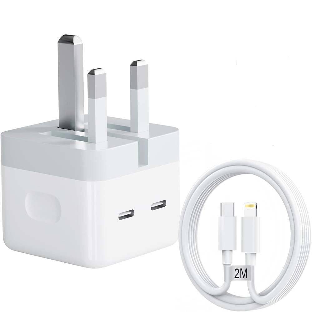 35W Dual USB-C PD Fast Charger