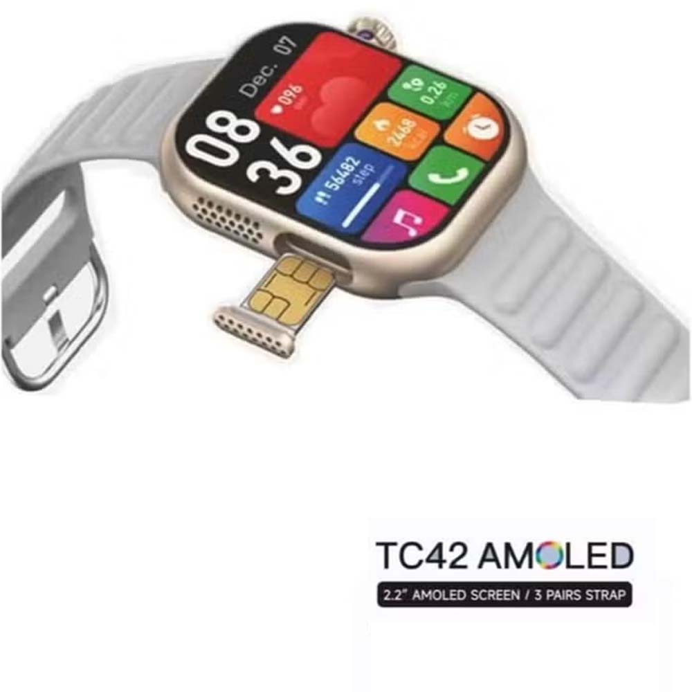 TC42 AMOLED 4G Smartwatch.