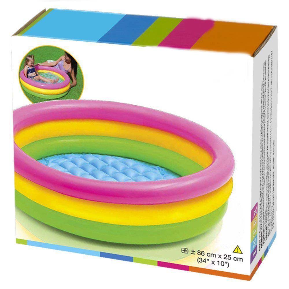 3 Rings Inflatable Sunset Glow Pool