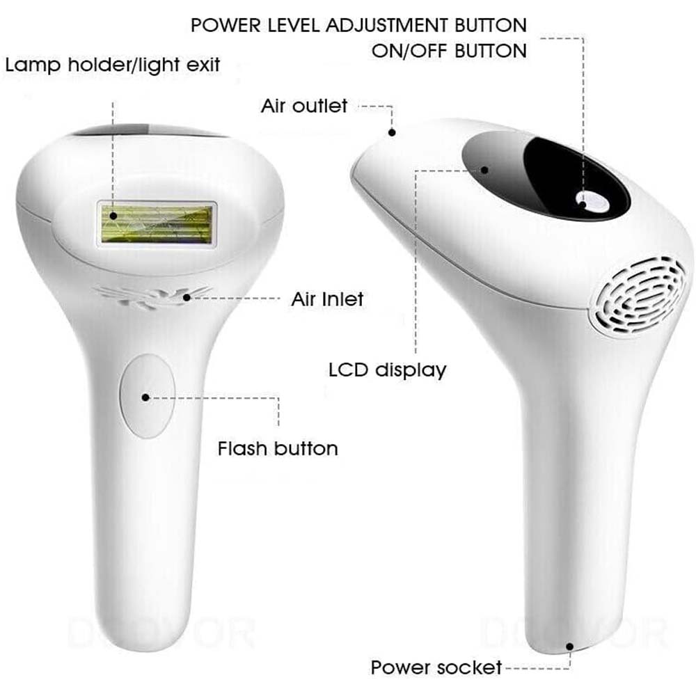 Laser Hair Removal System with 900,000 Flashes