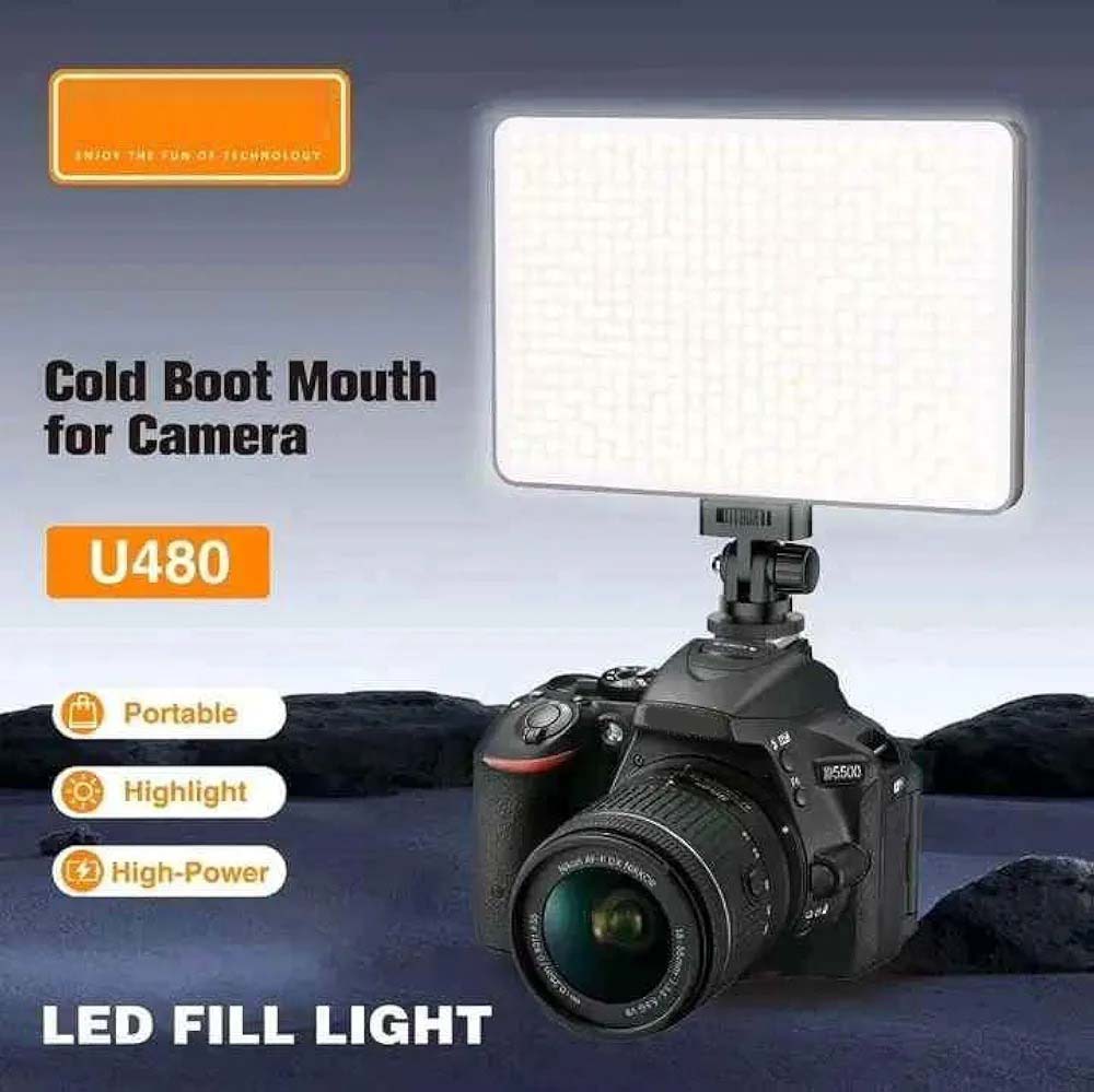U480 LED Video Light 5000mAh