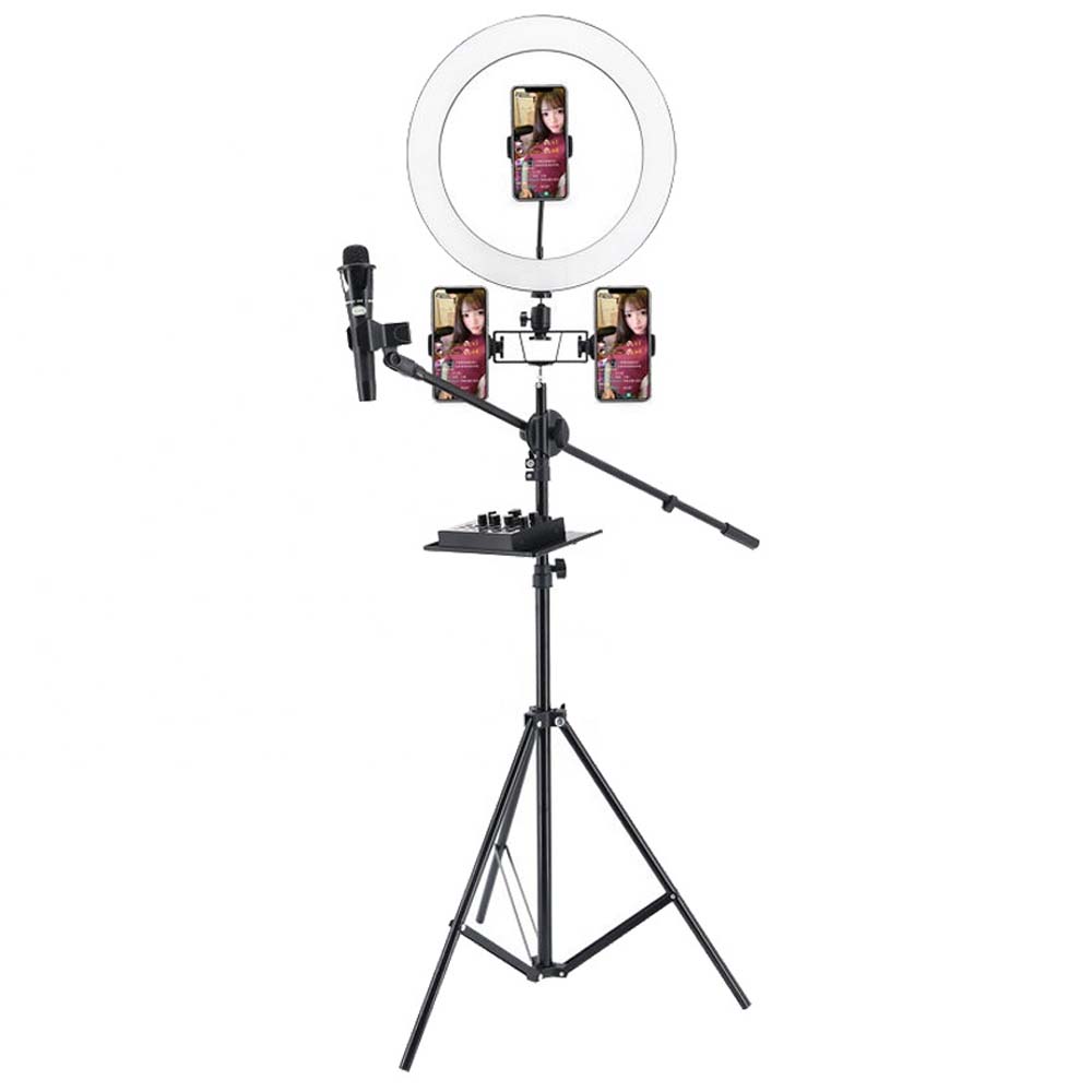 Ring Light Sound Card Tray with Live