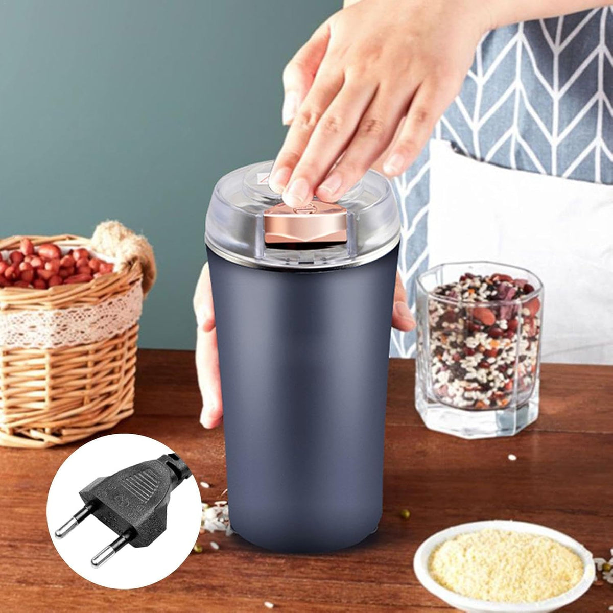 Small Stainless Steel Coffee Grinder