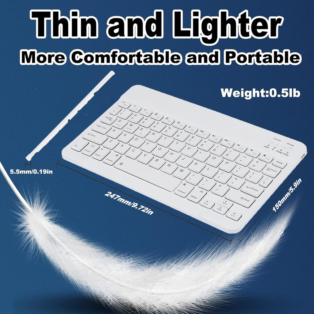 Ultra-Slim Bluetooth Keyboard & Mouse