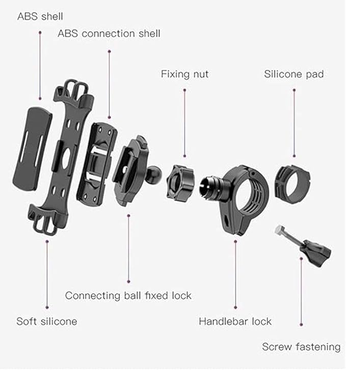 Bike Bicycle Motorcycle Mobile Phone Holder