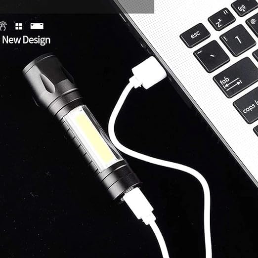 Adjustable Focus Torch Flashlight