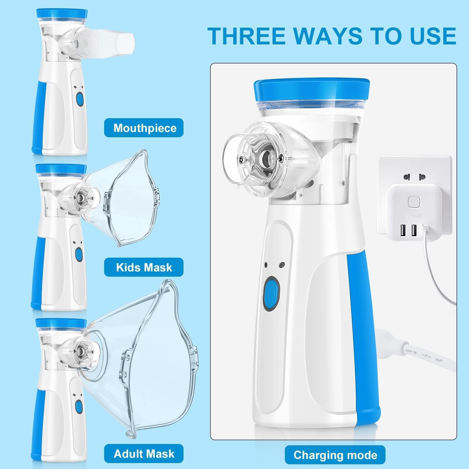Mini Portable Nebulizer Handheld steam inhalator