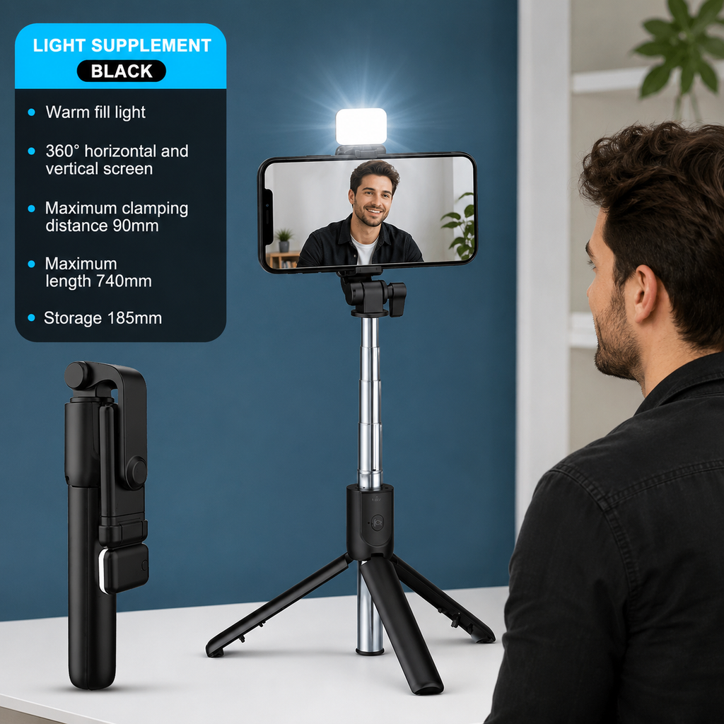 Selfie Stick, Bluetooth Extendable Selfie Stick