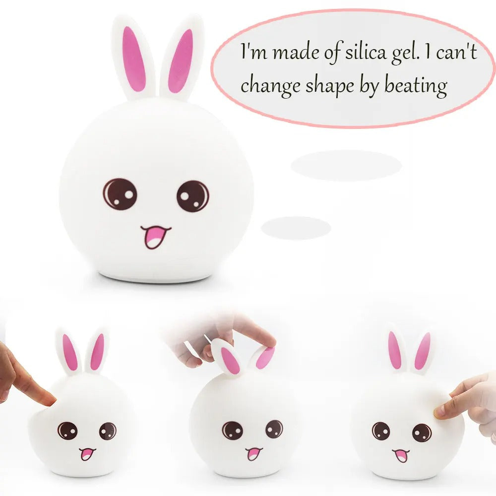 Rabbit Silicone Touch Sensor Night Light