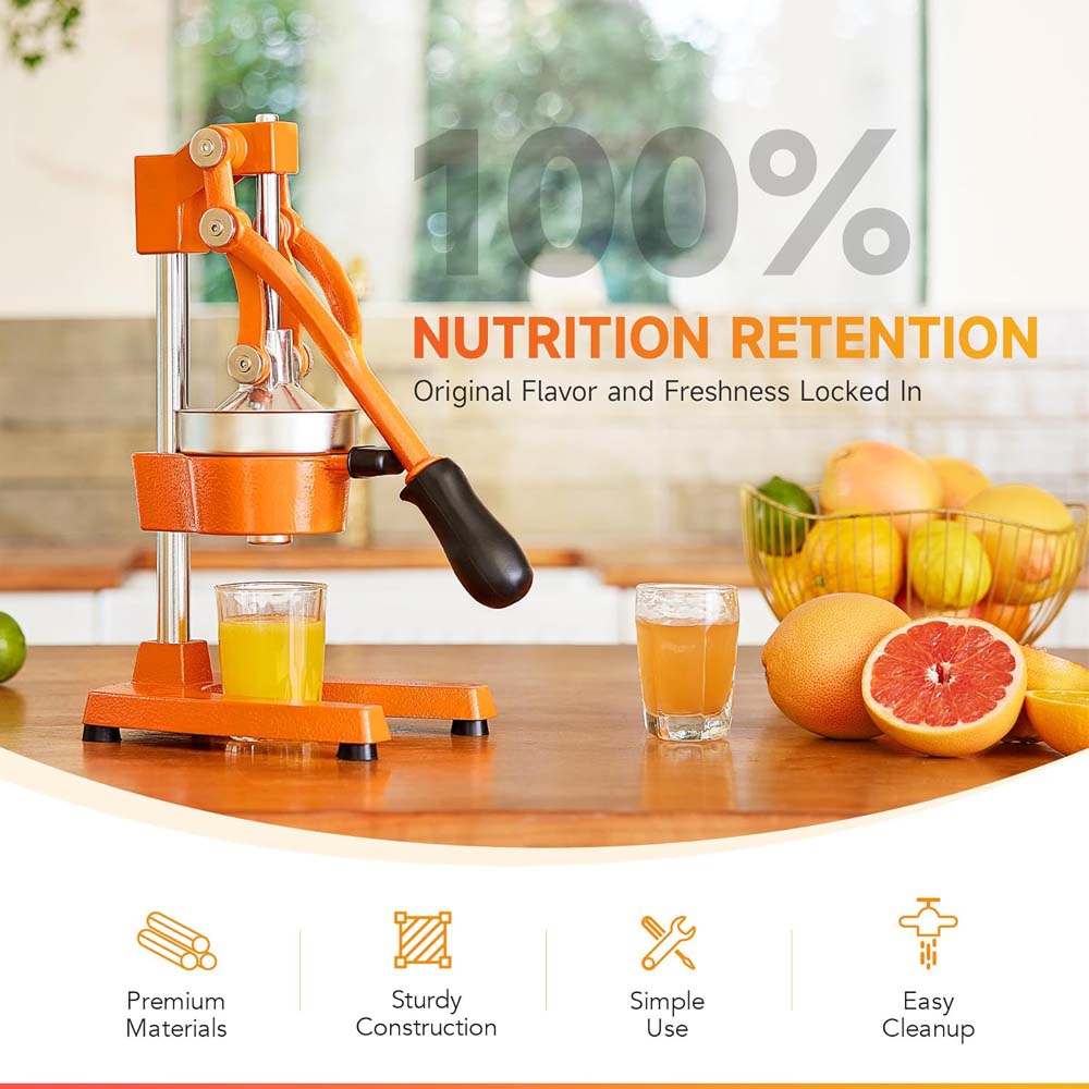 Hand Press Manual Citrus Juicer