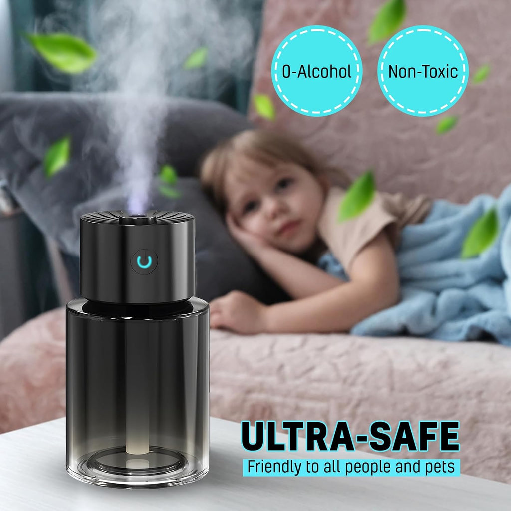 Portable Car Fragrance Diffuser with Essential Oil