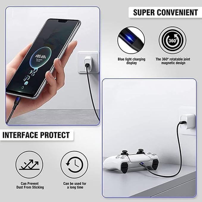 3-in-1 Magnetic Charging Cable