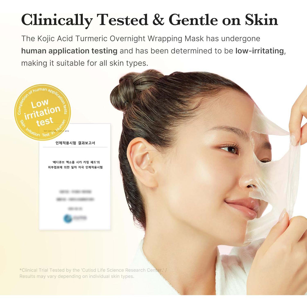 Medicube Turmeric Overnight Wrapping Peel Off Mask