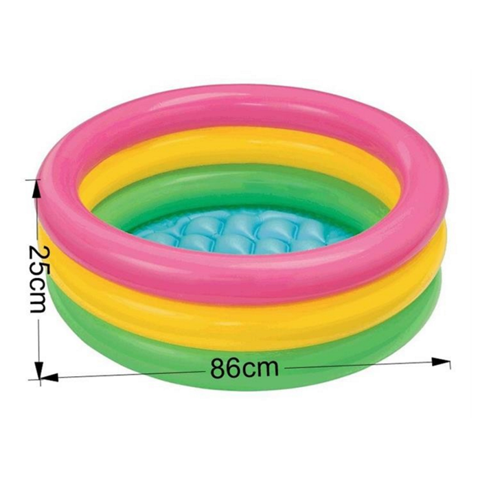 3 Rings Inflatable Sunset Glow Pool
