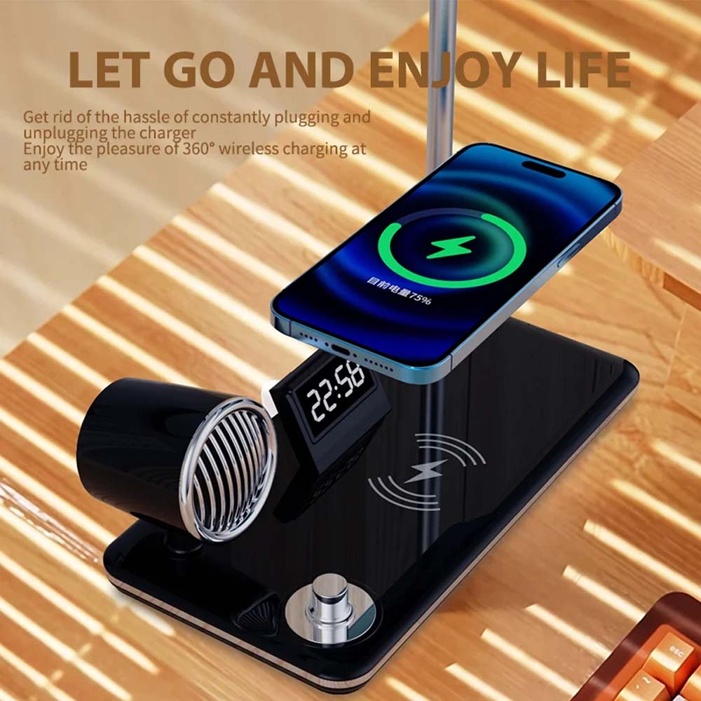 LED Desk Lamp with Wireless Charger