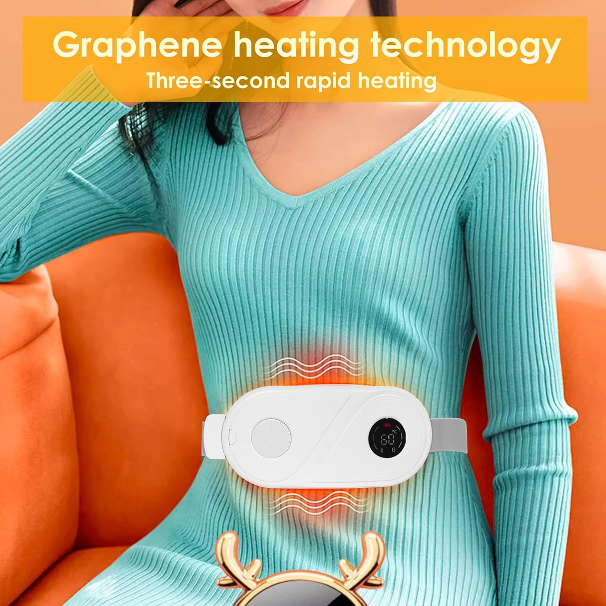 Electric Heating Pad for Cramps