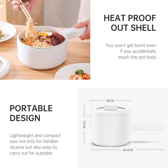 800W Mini Electric Cooker