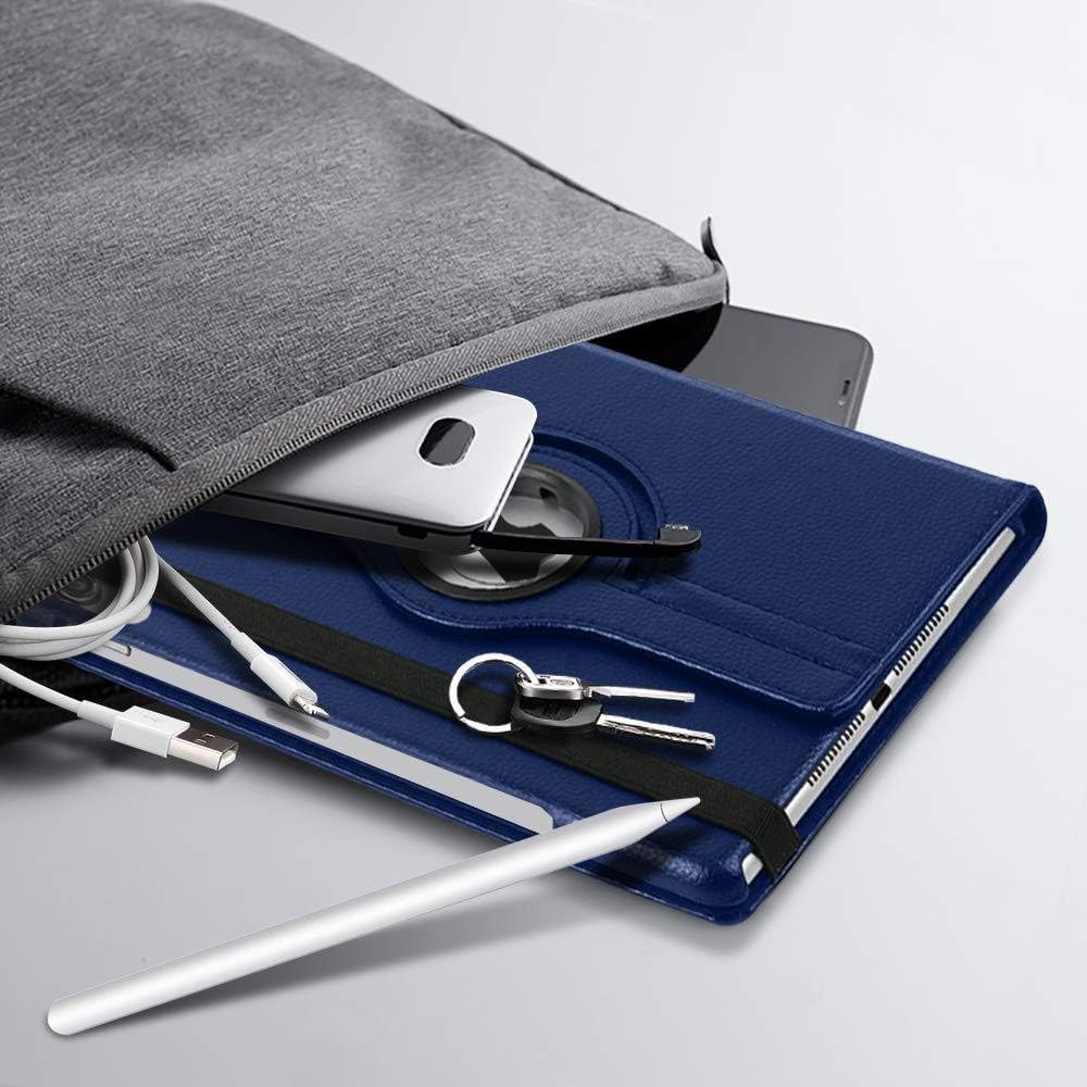 iPad Pro 12.9" Case (2015-2017) - 360° Rotating Wallet Folio with Auto Wake/Sleep