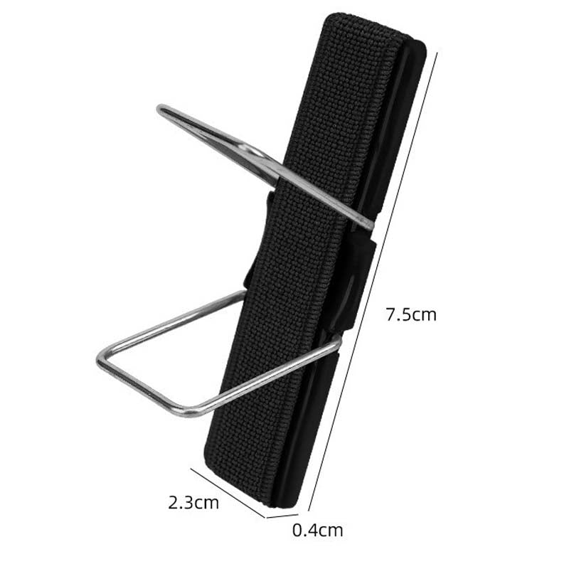 Elastic Strap Phone Holder with Finger Grip