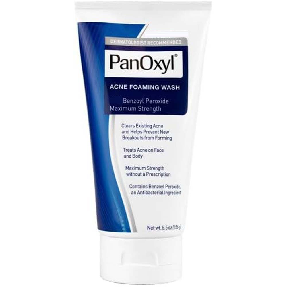 Panoxyl 4% Benzoyl Peroxide Acne Foaming Face Wash