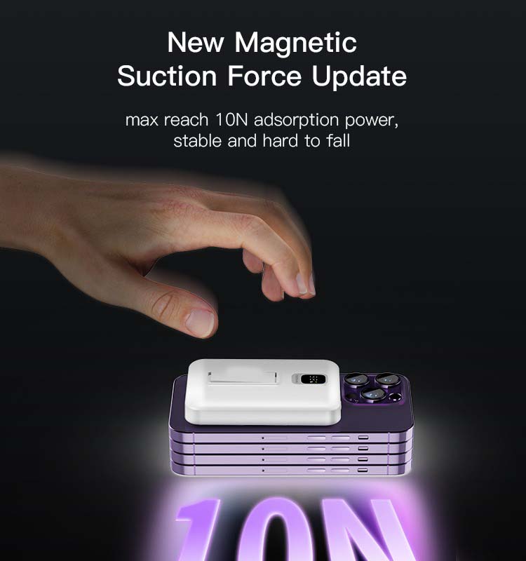 10000mAh Wireless Fast Charging MagSafe Battery Pack