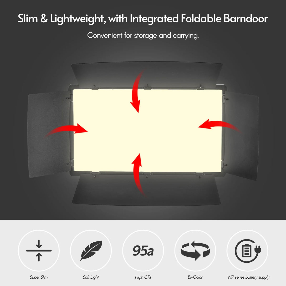 LED-800 LED Video Light