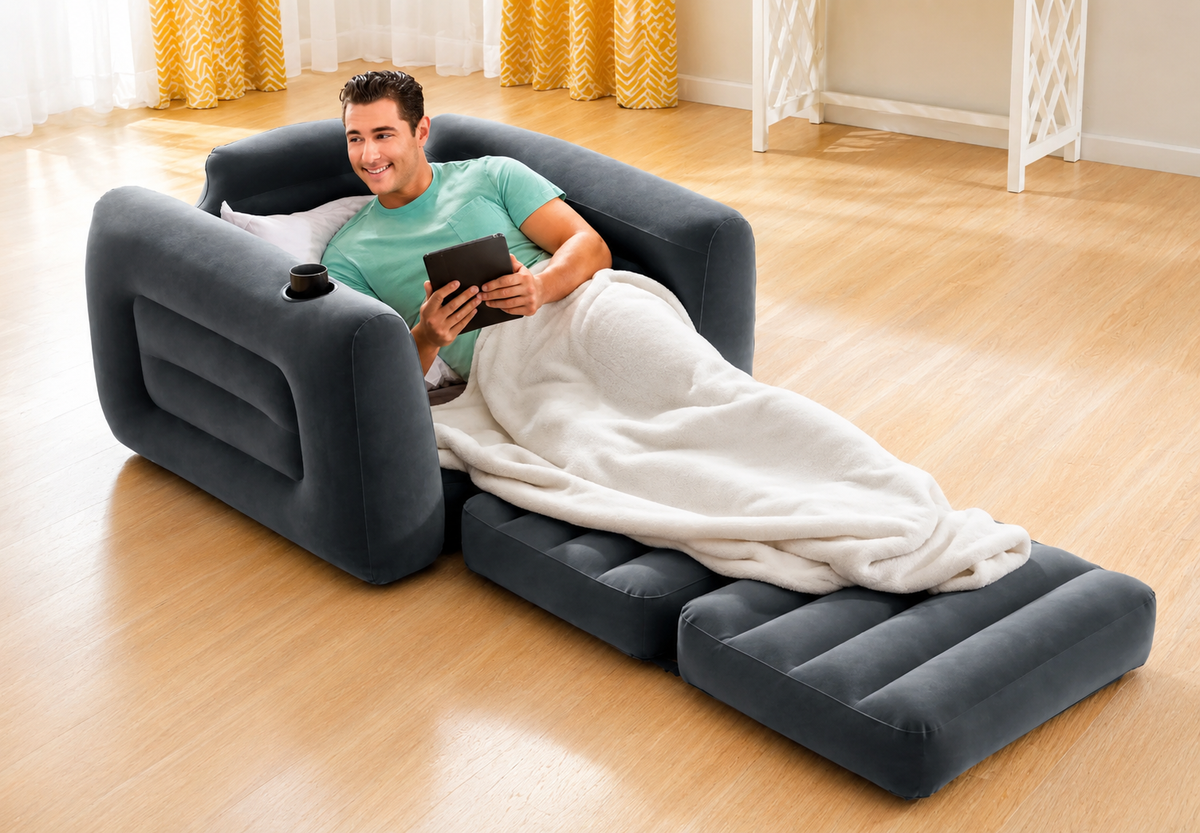 Foldable Inflatable Lazy Sofa Bed
