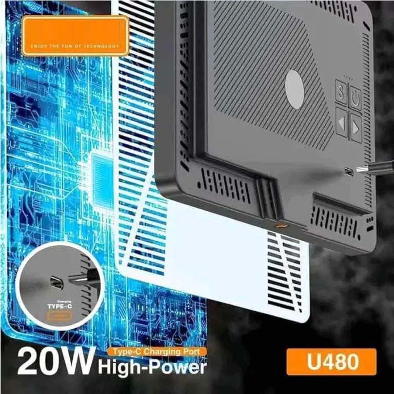 U480 LED Video Light 5000mAh