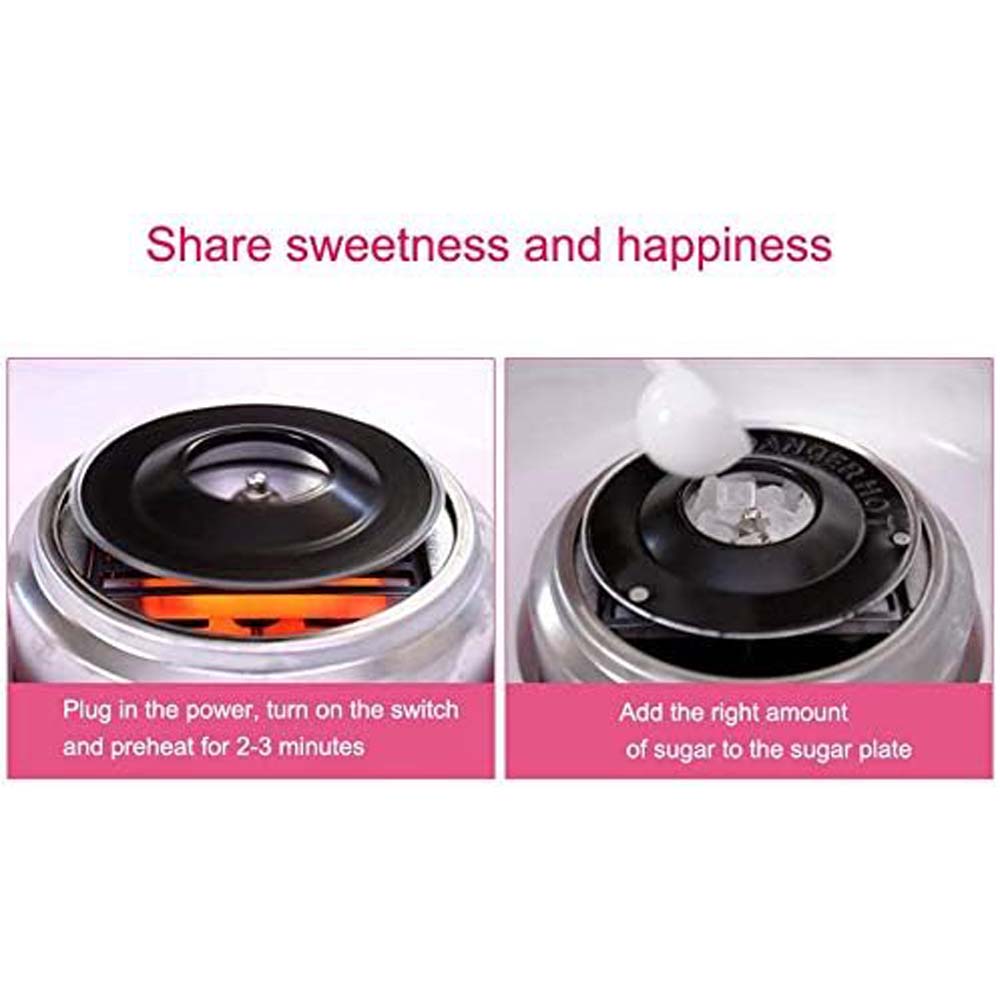 Cotton Candy Machine Maker Easy to Use