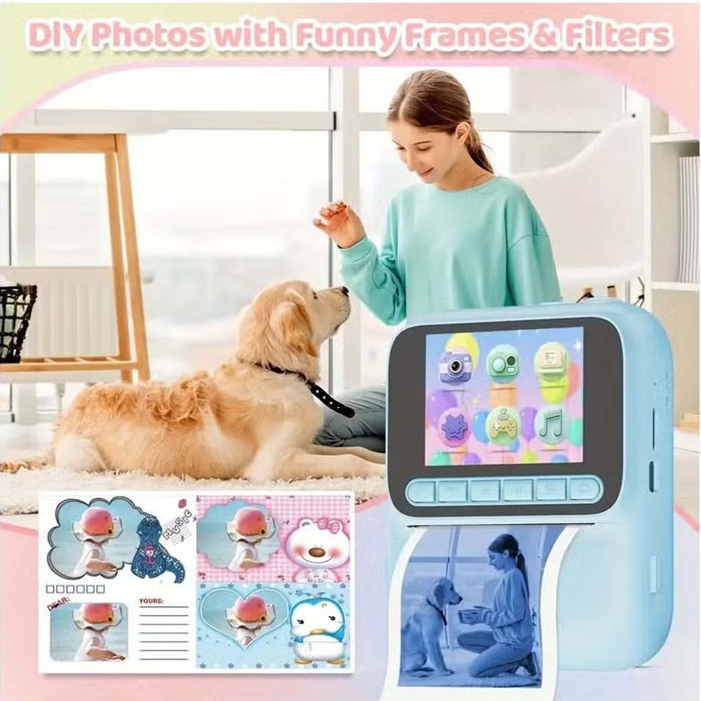 Kids Instant Print Camera