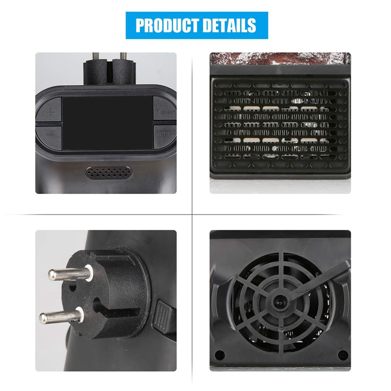 Portable Heater 500W | 220V Remote Control
