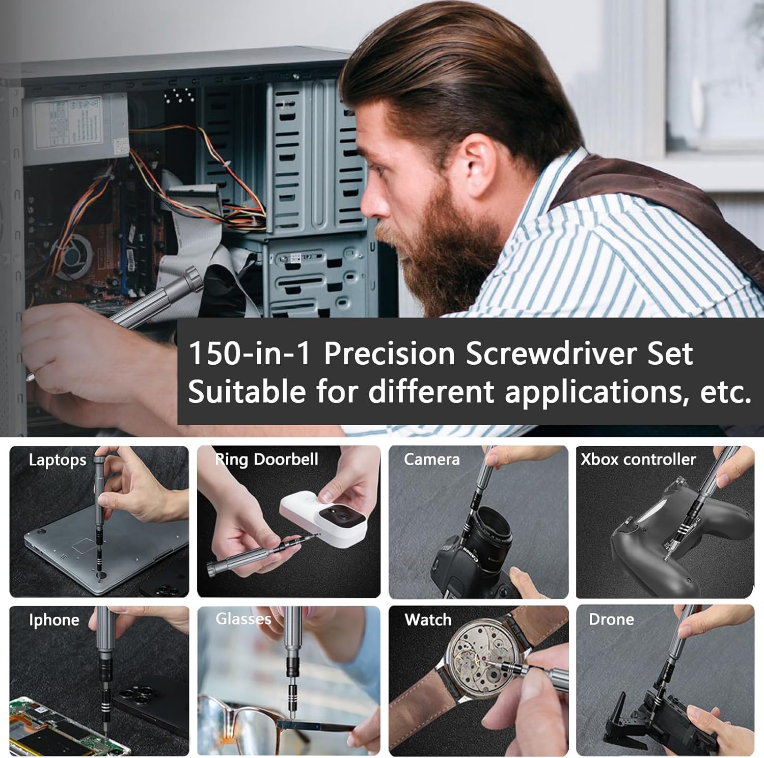 150-in-1 Precision Screwdriver Set