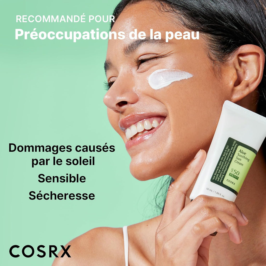 COSRX Aloe Soothing Sun Cream SPF50