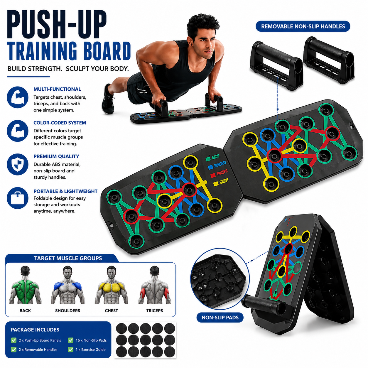 12 in 1 Compression Training Plate Machine