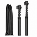 Professional 67-Inch Aluminum Alloy Camera Tripod with Wireless Remote Control
