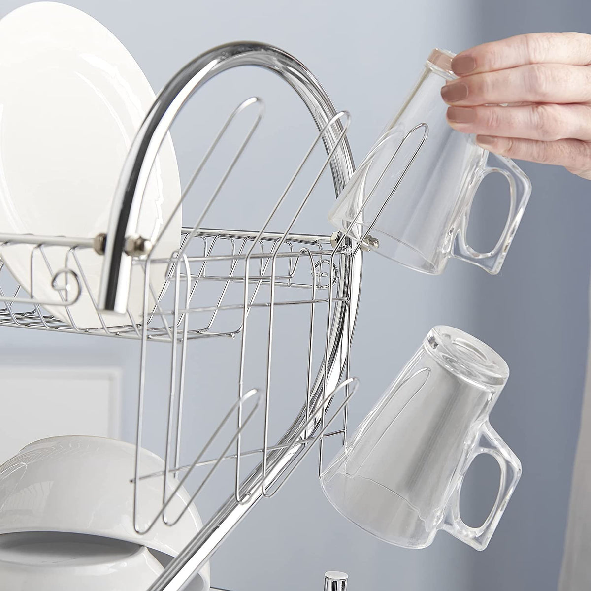 New Arrival 2-Layer Kitchen Dish Rack