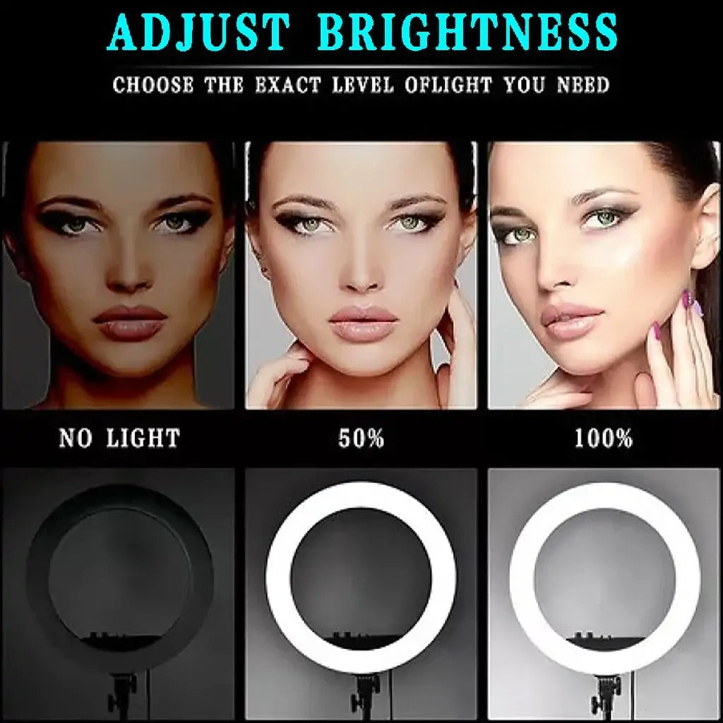 14-Inch Selfie Ring Light with Tripod Stand