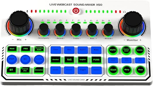 X50 Live Professional Recording Studio Sound Card