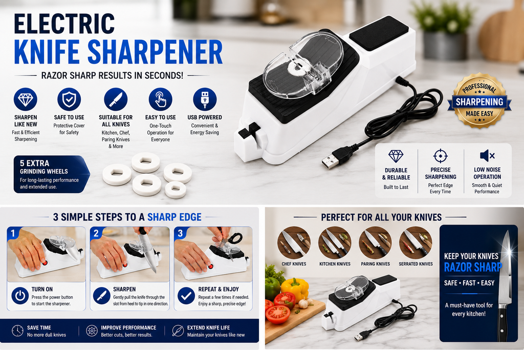 Premium Electric Knife Sharpener