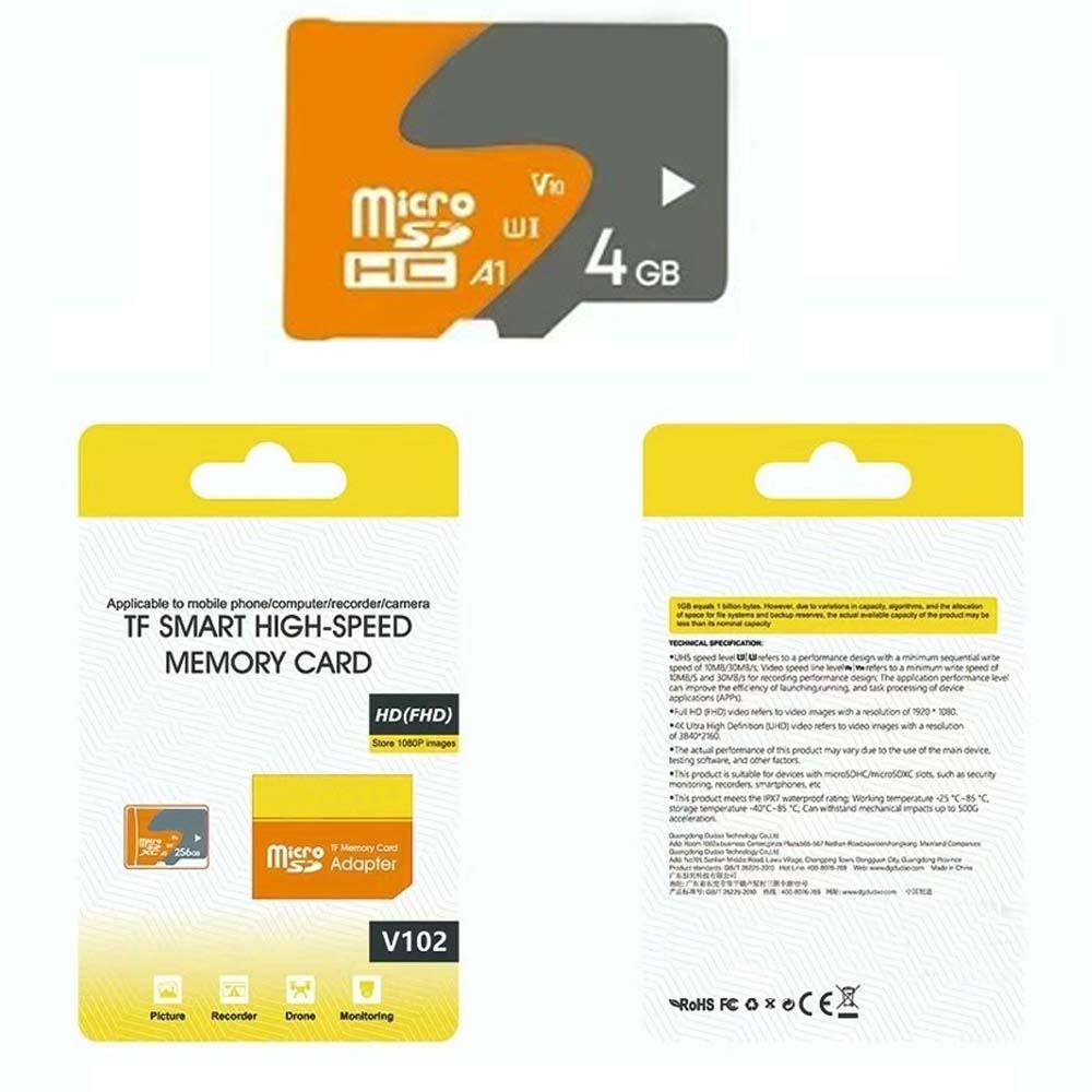 V102 4GB MicroSD Memory Card