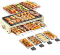 Electric Smokeless Grill  Nonstick Indoor