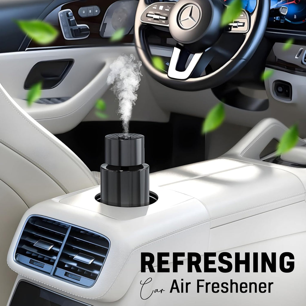 Portable Car Fragrance Diffuser with Essential Oil