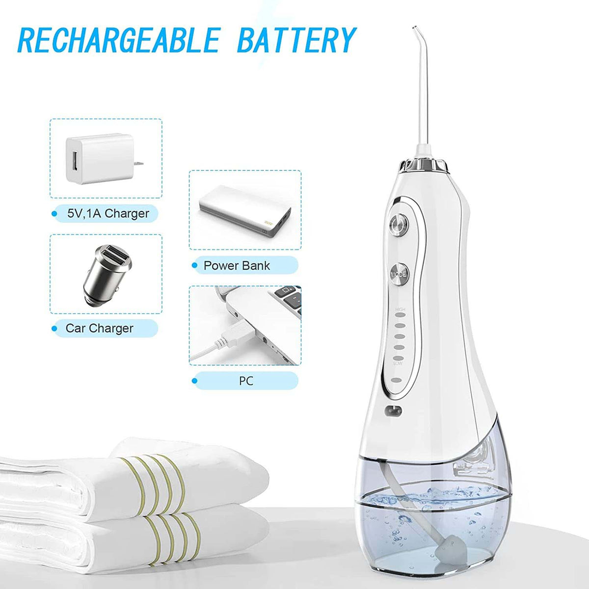 Portable Dental Water Flosser