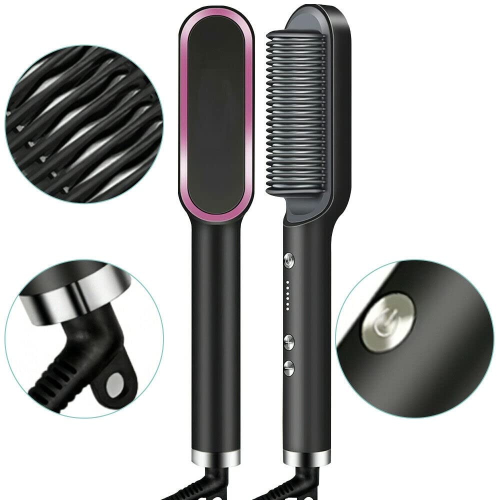 Multifunctional Hair Straightener Brush