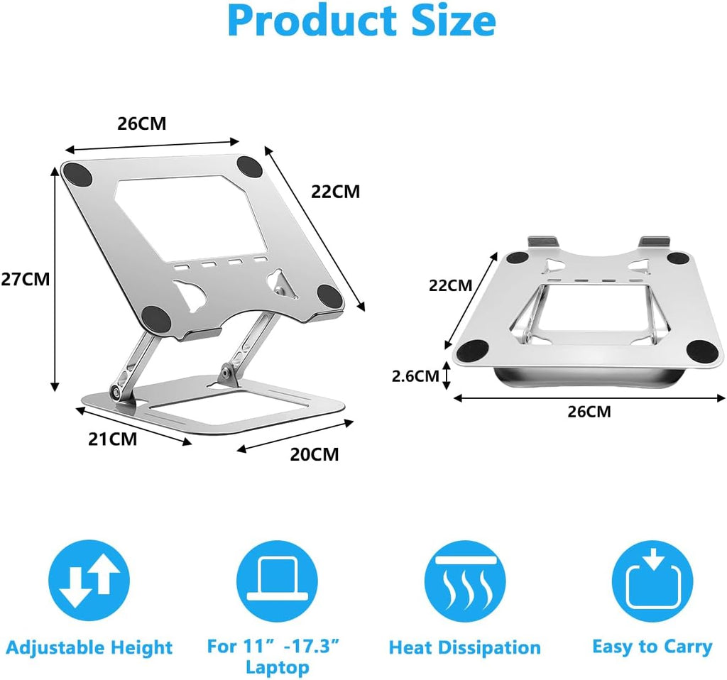 Adjustable Aluminum Laptop Stand