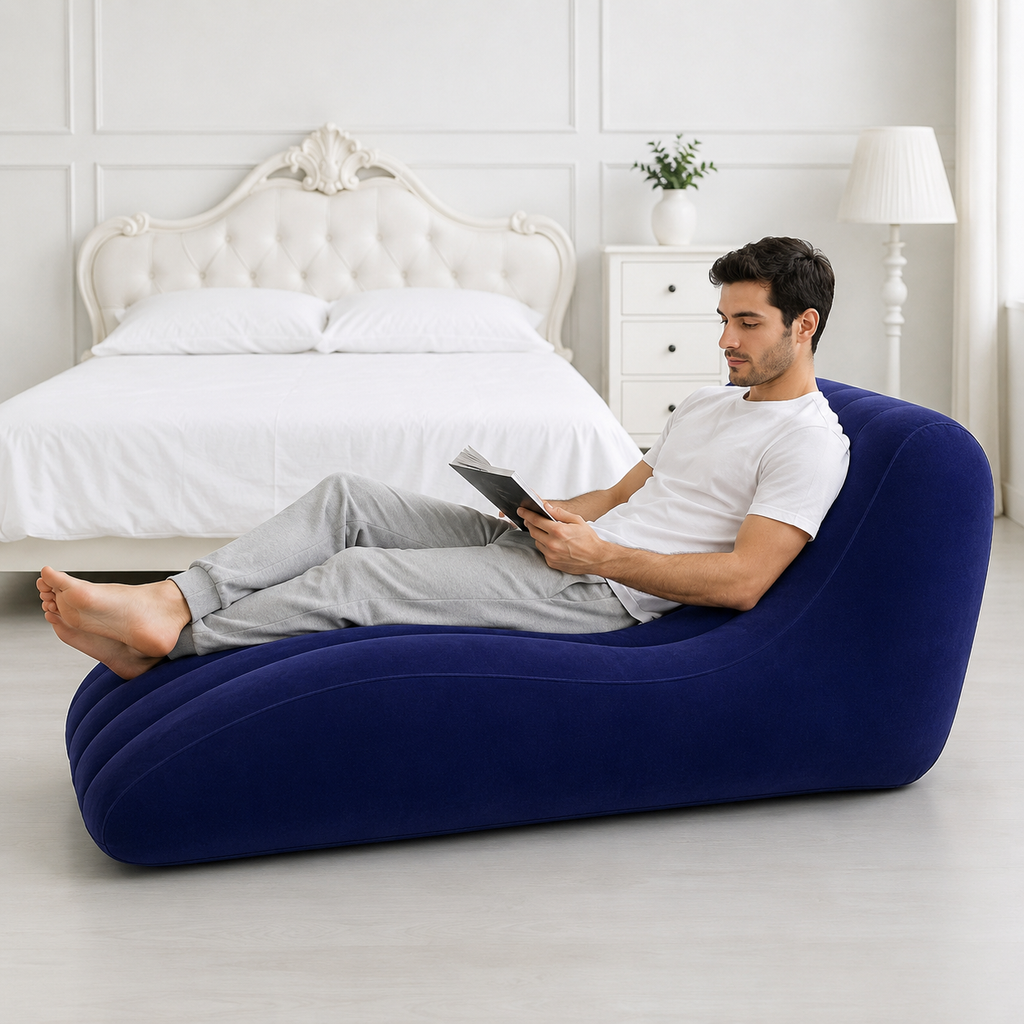 Folding Portable Inflatable Recliner Sofa
