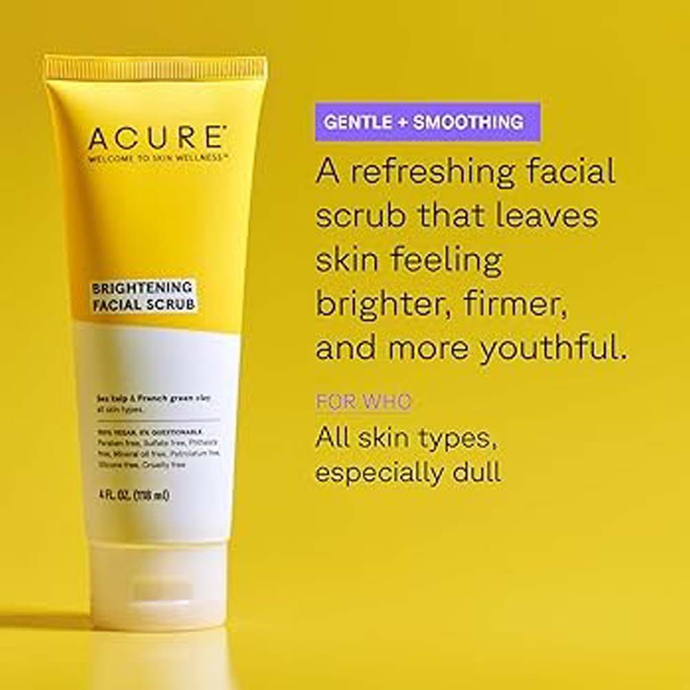 Acure Brightening Facial Scrub