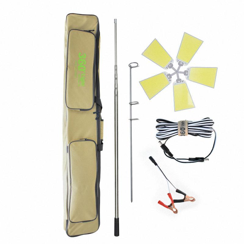 360° LED Camping Light | Adjustable Fishing