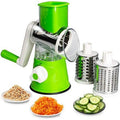3-in-1 Manual Rotary Vegetable Drum Cutter